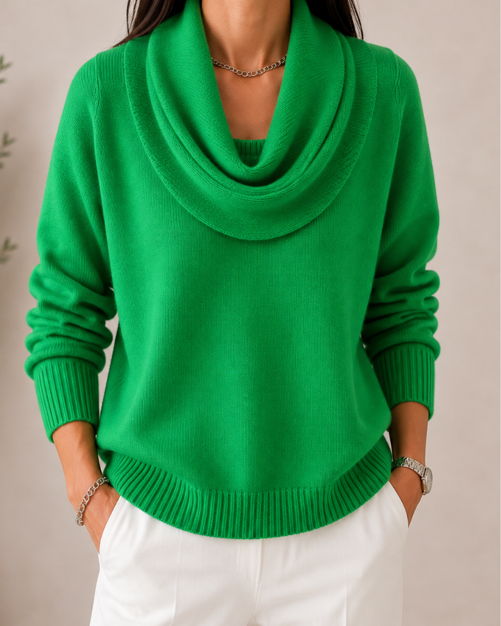 Estelle | Soft Cowl Neck Jumper