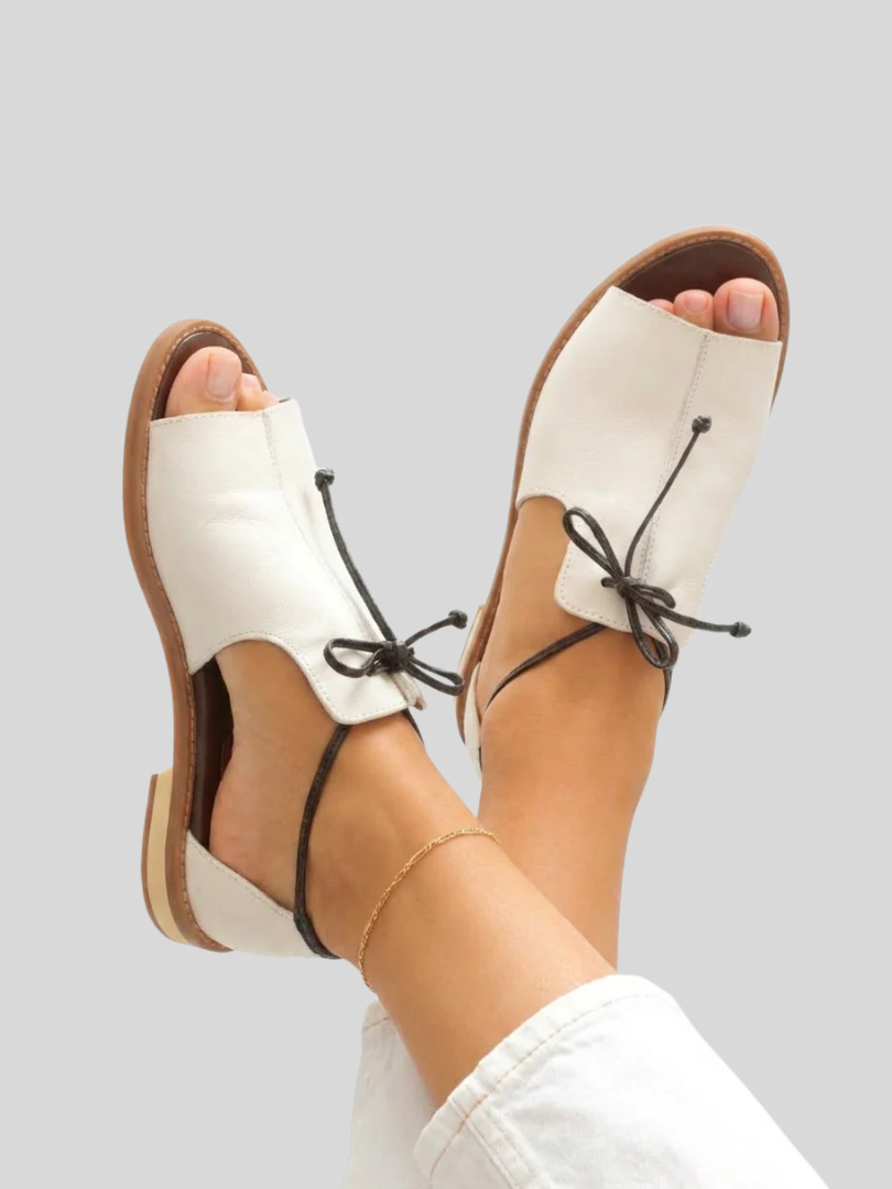 Olive™ | Leren Zomer Sandalen