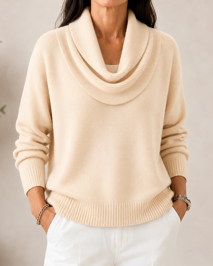 Estelle | Soft Cowl Neck Jumper