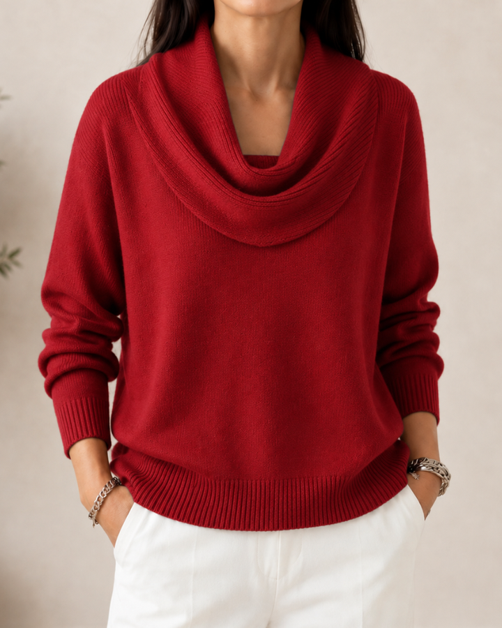 Estelle | Soft Cowl Neck Jumper