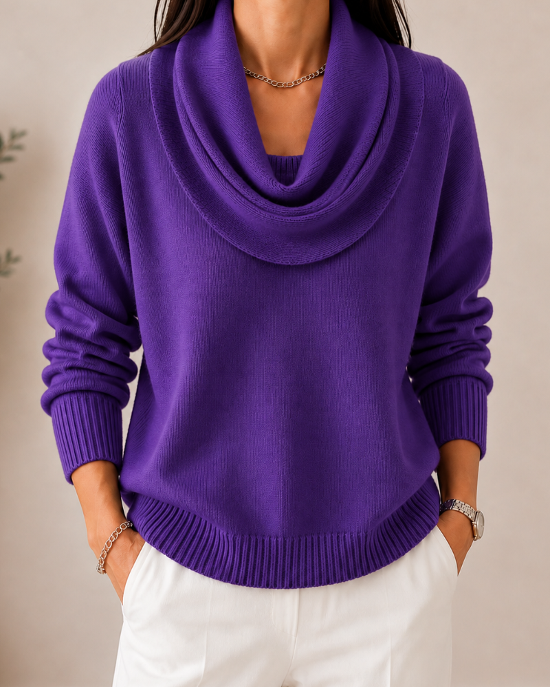 Estelle | Soft Cowl Neck Jumper