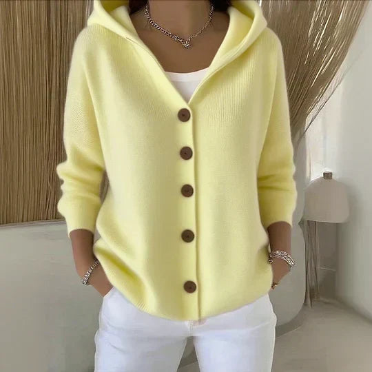 Bella | Hooded Knit Jacket