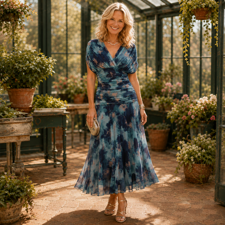Luna | Elegant Blue Dress