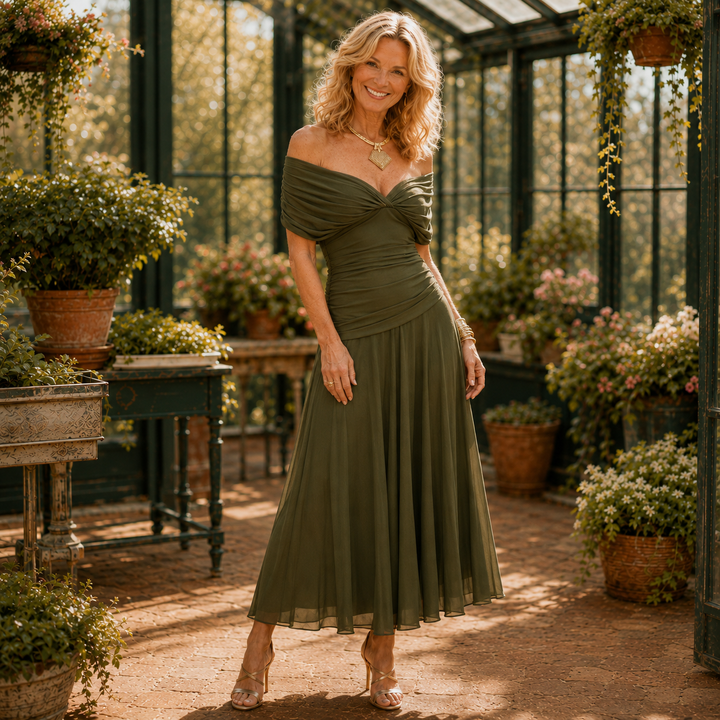 Jade | Elegant Green Dress