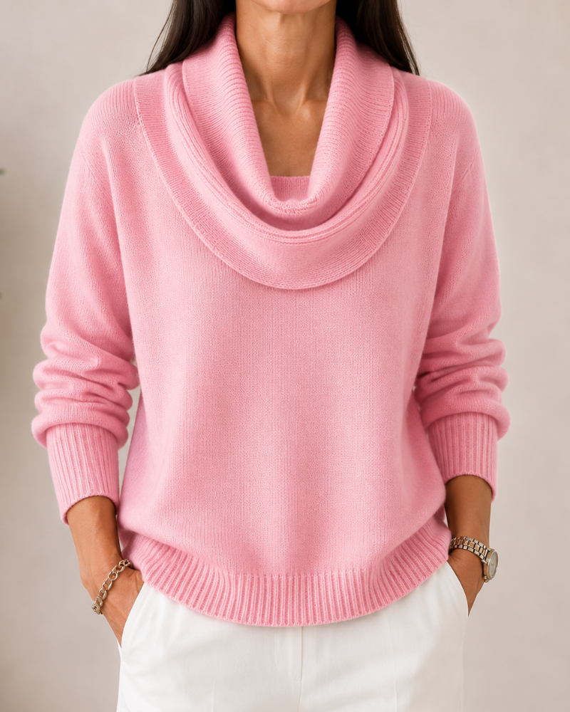Estelle | Soft Cowl Neck Jumper