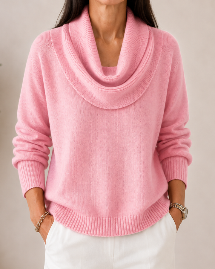 Estelle | Soft Cowl Neck Jumper