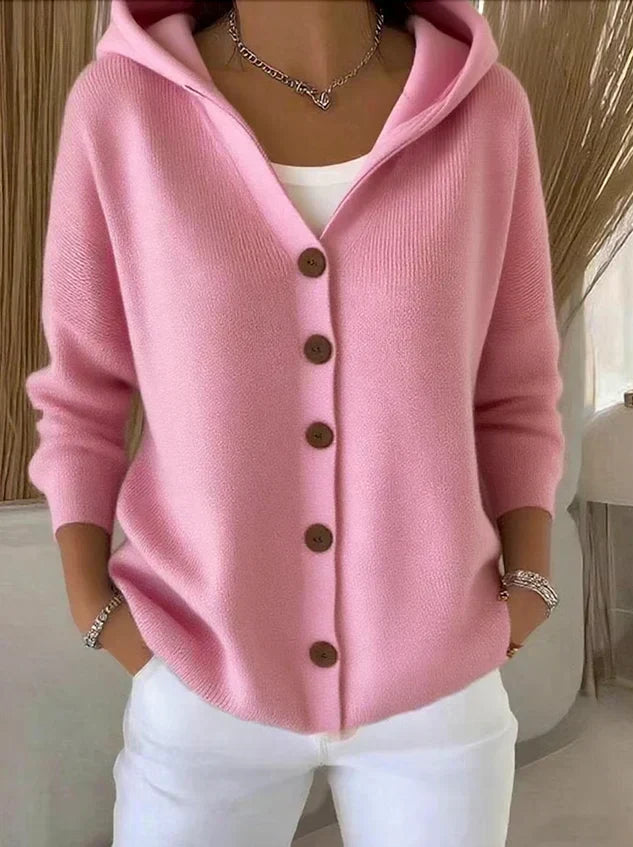 Bella | Hooded Knit Jacket