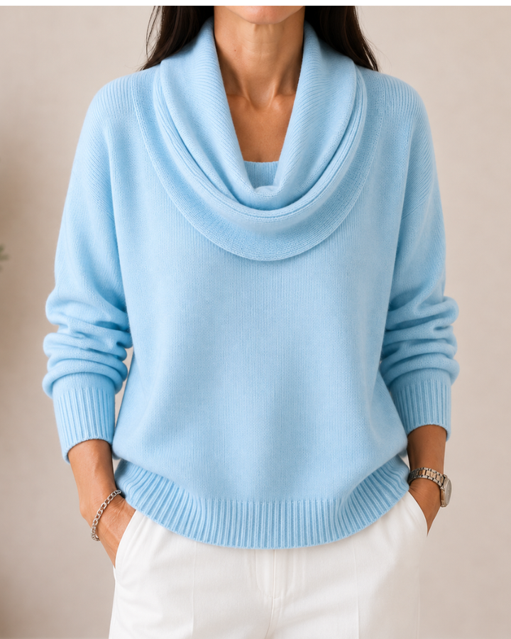 Estelle | Soft Cowl Neck Jumper