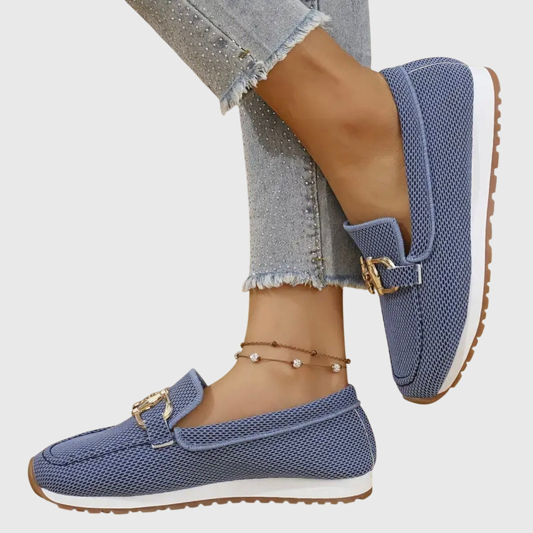 Paardenbit Detail Comfort Echt Leren Instappers