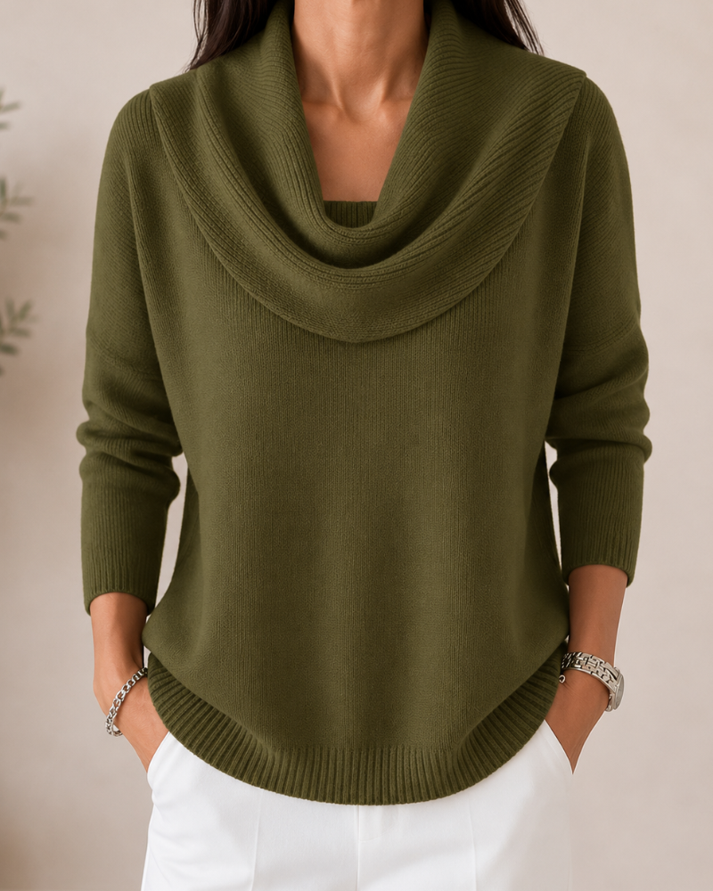 Estelle | Soft Cowl Neck Jumper