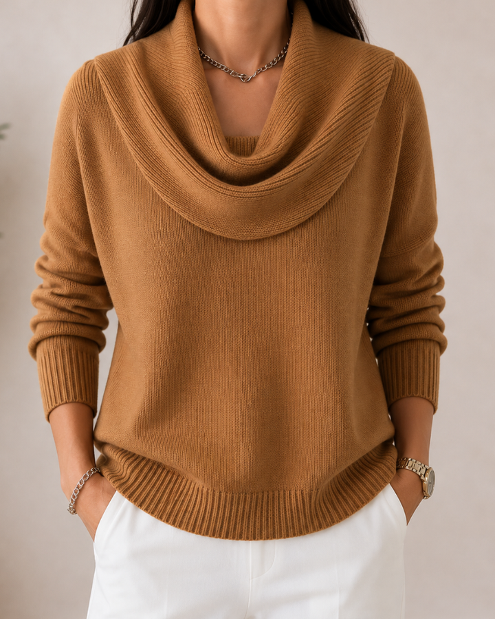 Estelle | Soft Cowl Neck Jumper