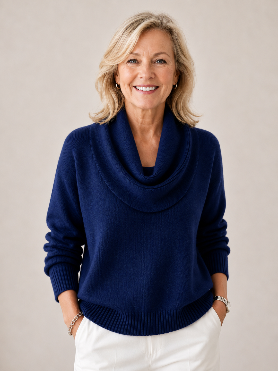 Estelle | Soft Cowl Neck Jumper