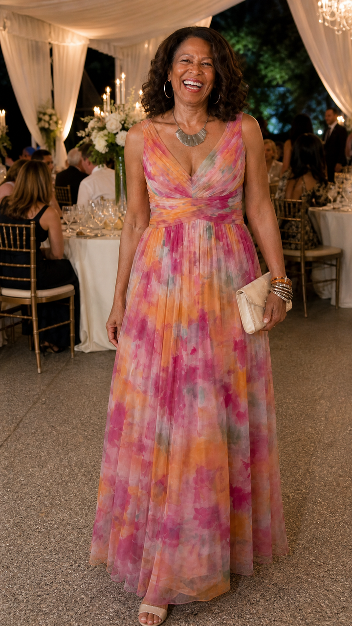 Violet &amp; Grace™ | Soft Wrap Maxi Dress