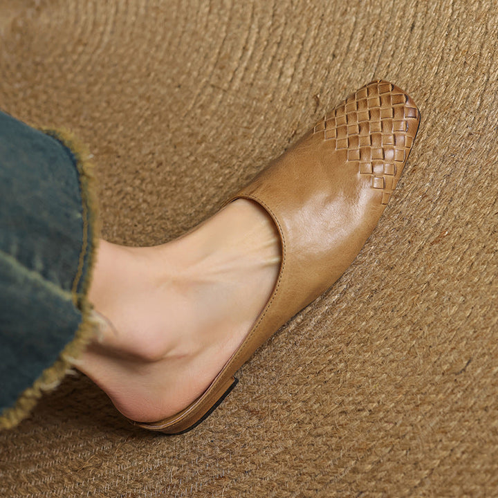 Helma™ | Genuine Leather Mules
