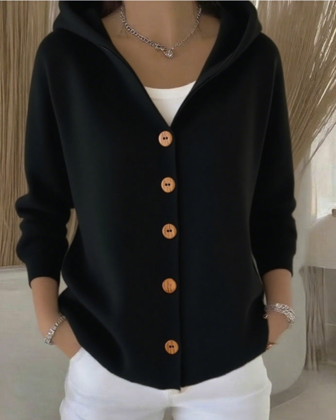 Bella | Hooded Knit Jacket
