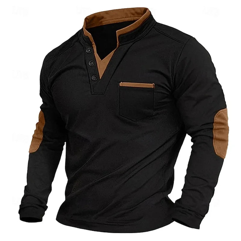 Silvio | Buttoned Collar Sweater