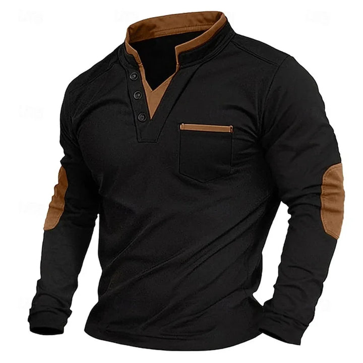 Silvio | Buttoned Collar Sweater