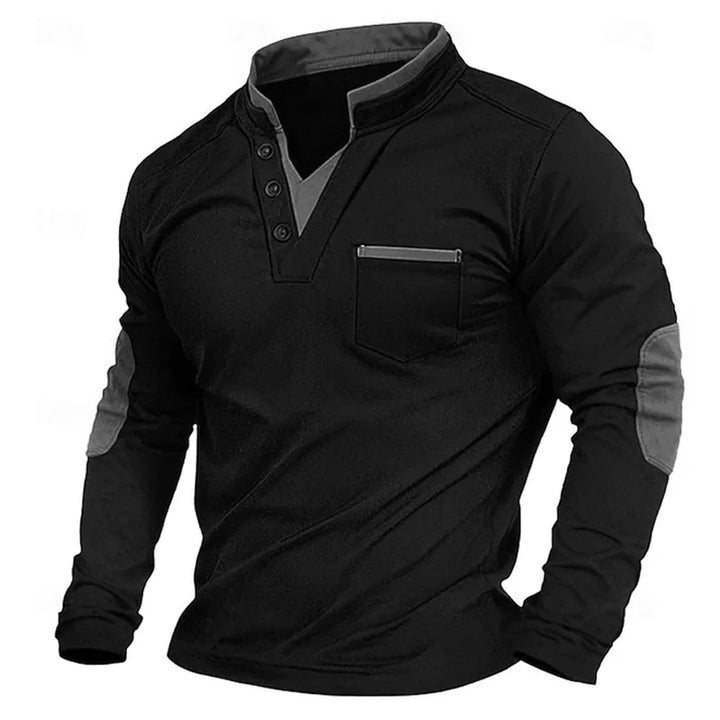 Silvio | Buttoned Collar Sweater