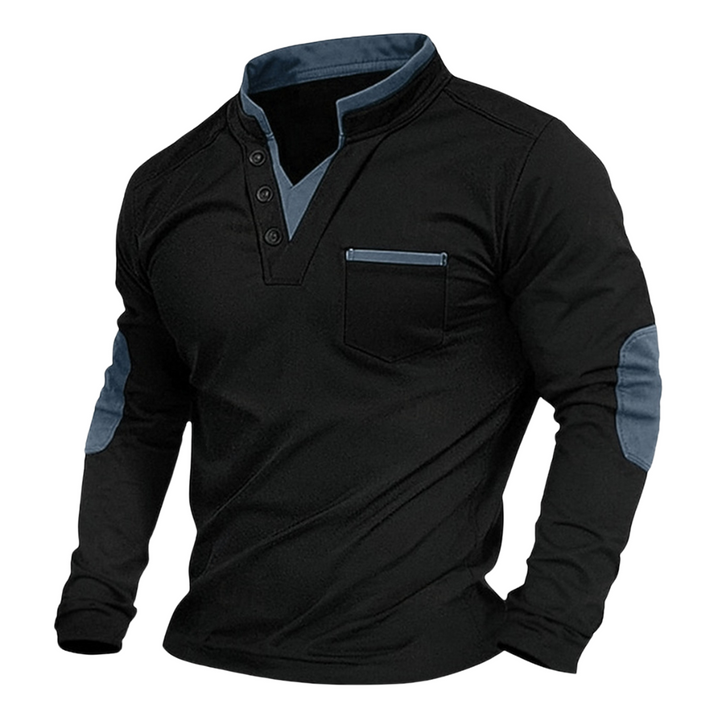 Silvio | Buttoned Collar Sweater