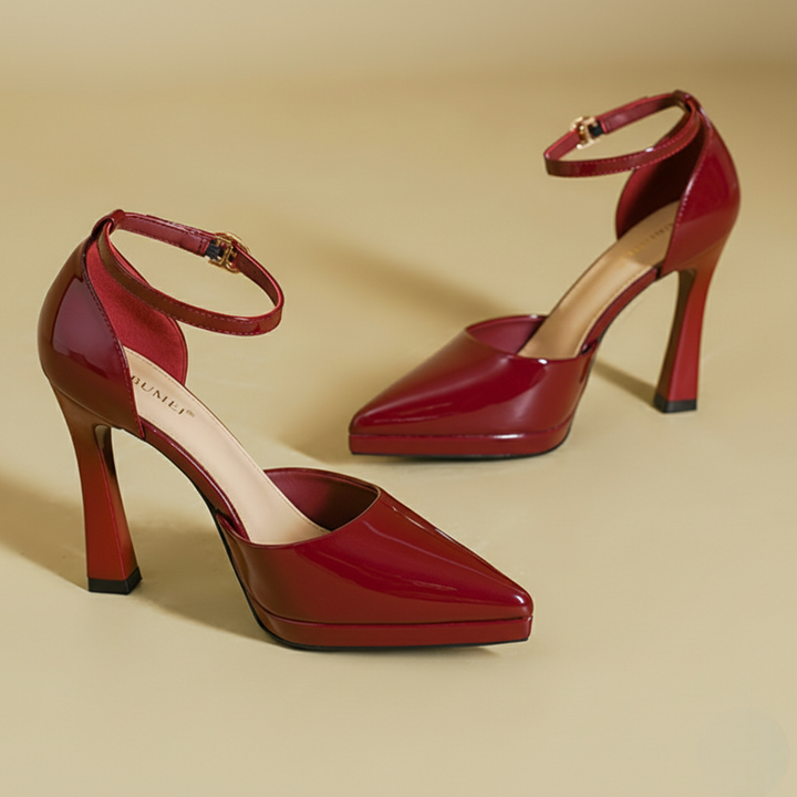 Evette™ | Leather Heels
