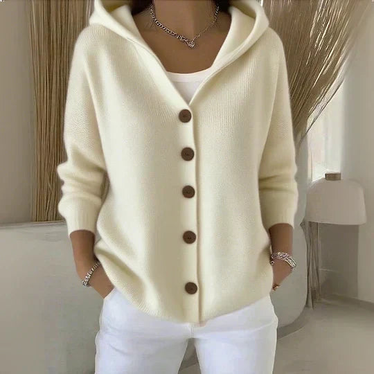 Bella | Hooded Knit Jacket